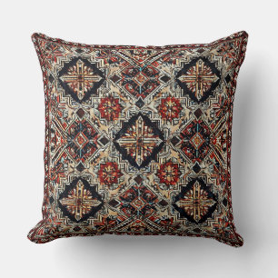 🌸Arabesque Multicolor Geometric Living 🌸 Cushion