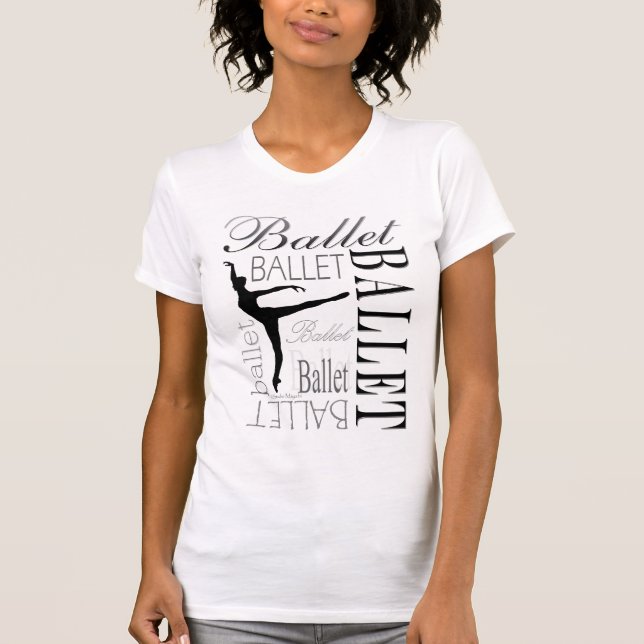 Arabesque (narrow version) T-shirt (Front)