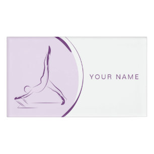 Arabesque on the reformer Colour Name Tag