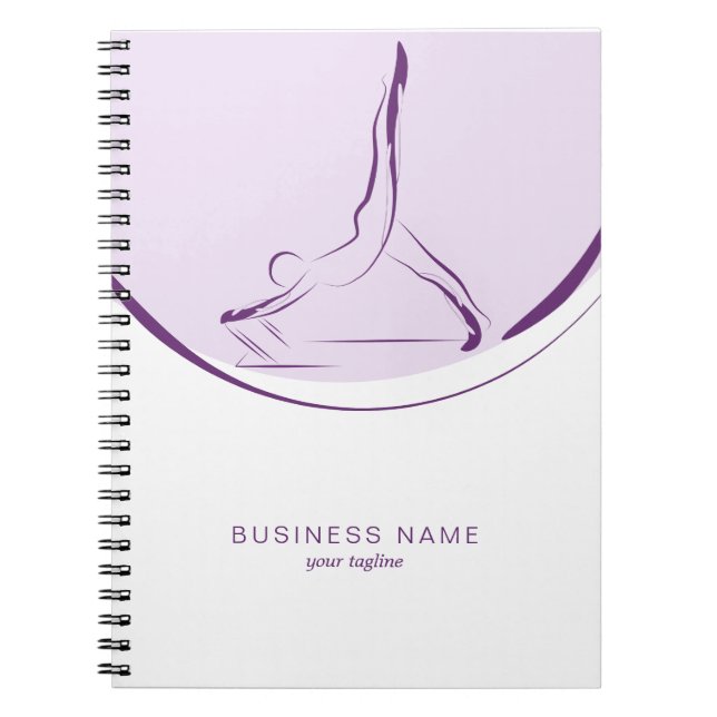 Arabesque on the reformer | Colour Notebook (Front)
