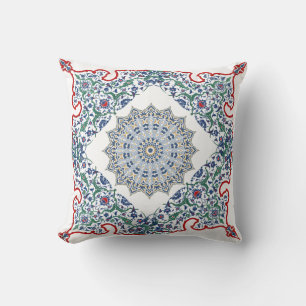 Arabesque Persian Oriental Arabic Turkish Decor Cushion