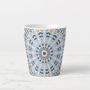 Arabesque Persian Oriental Arabic Turkish Decor Latte Mug