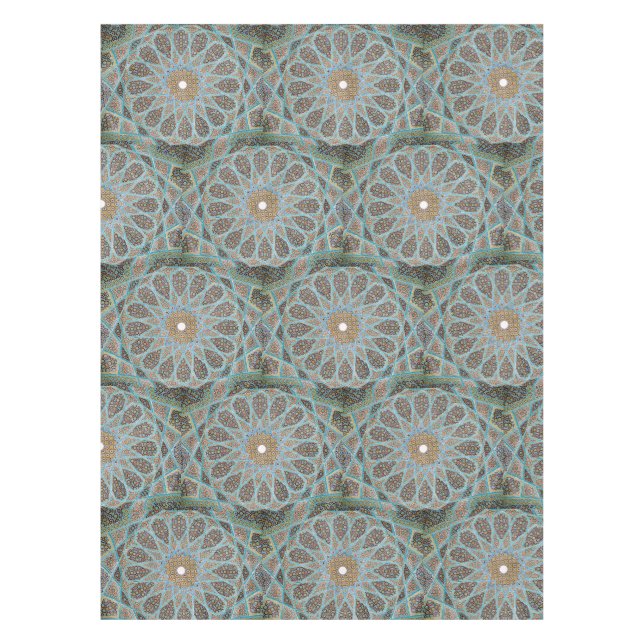 Arabesque Persian Oriental Arabic Turkish Decor Tablecloth (Front)