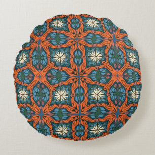 Arabesque Petten Round Pillow
