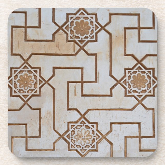 Arabesque Style Mosaic Coaster (Front)