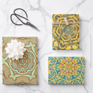 Arabesque  wrapping paper sheet