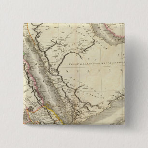 Arabia, Egypt, Abyssinia, Red Sea 15 Cm Square Badge
