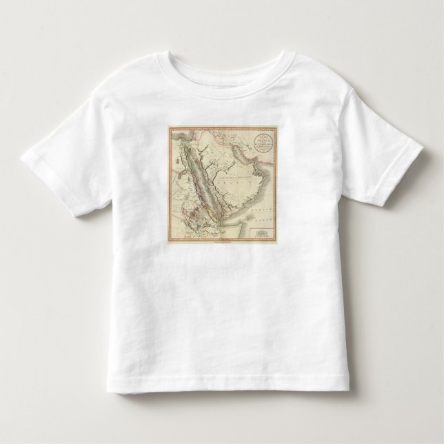 Arabia, Egypt, Abyssinia, Red Sea Toddler T-Shirt (Front)
