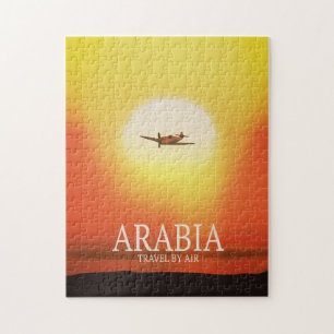 Arabia "Travel By Air" Jigsaw Puzzle
