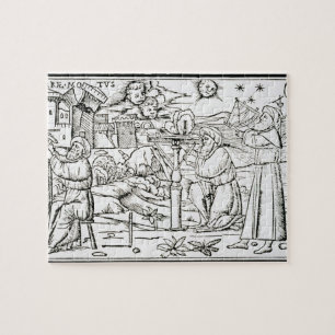 Arabian Astrologers, copy of an illustration from Jigsaw Puzzle