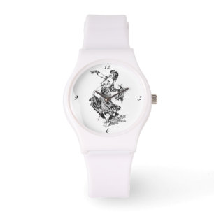 Arabian Belly dancer Vintage Art Thunder_Cove Watch