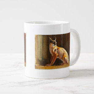 Arabian Caracal 2010 Large Coffee Mug