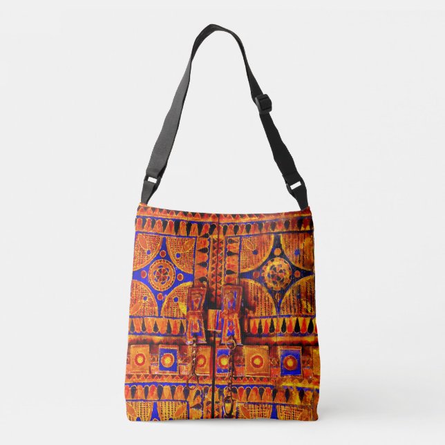 Arabian Door Crossbody Bag (Back)