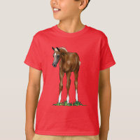 Arabian Foal hooded Kids Sweatshirt