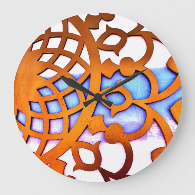 Arabian Gate Design Large Clock (Front)