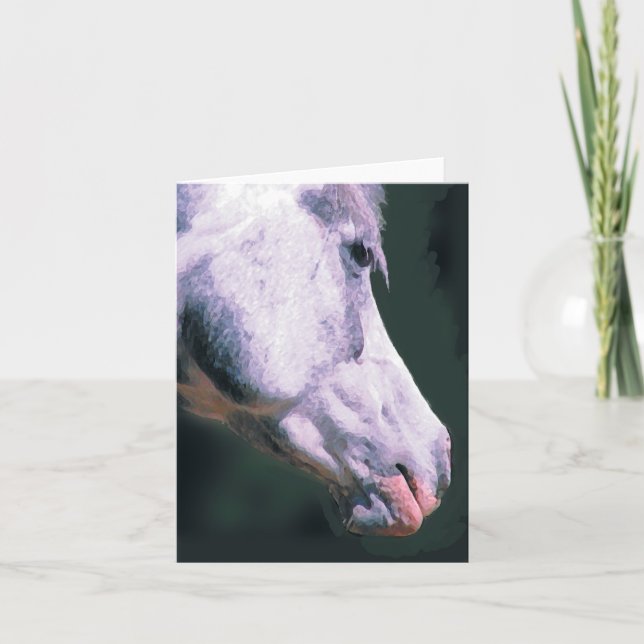 Arabian Head 'Beautiful Boy' Card (Front)