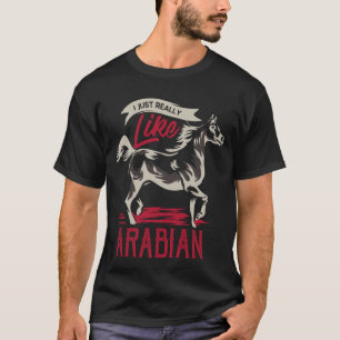 Arabian Horse Breed Equestrian Arab Mare Foal Long T-Shirt