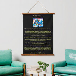 Arabian horse casting a warm golden glow hanging tapestry