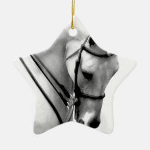 Arabian Horse Ceramic Tree Decoration