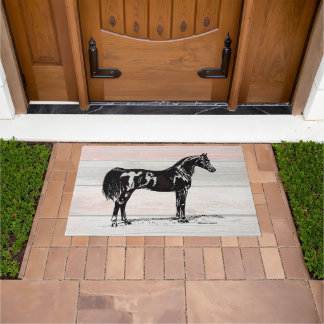 Arabian Horse Door Mat