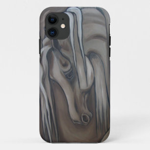 Arabian Horse Grey iPhone 11 Case