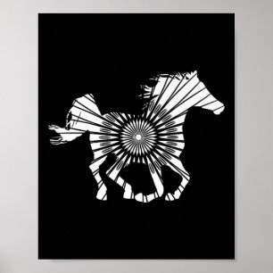 Arabian Horse Horseback Riding Endurance Pony Gift Poster