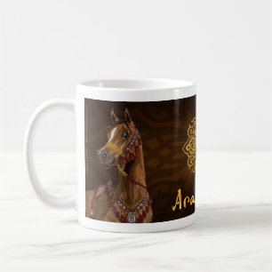 Arabian horse mug