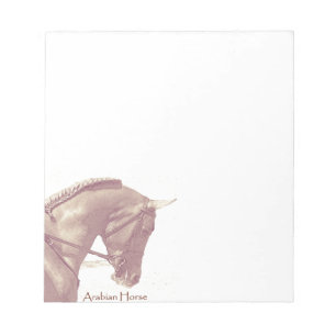 Arabian Horse notepad