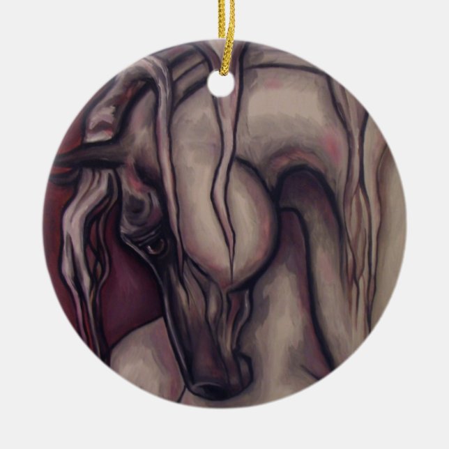 Arabian Horse Ornament (Front)