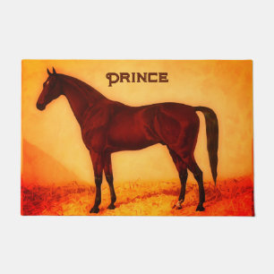 Arabian horse - personalised doormat