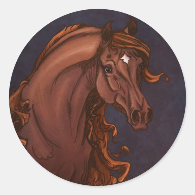 Arabian Horse sticker (Front)