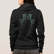Arabian Horse Women's Zip Hoodie