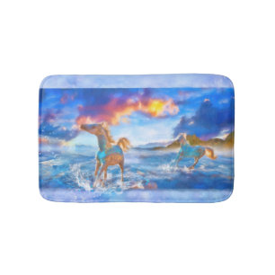 Arabian Horses of STELLAR ISLAND Bath Mat