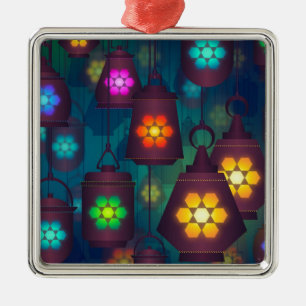 Arabian Lanterns Middle Eastern design Metal Tree Decoration