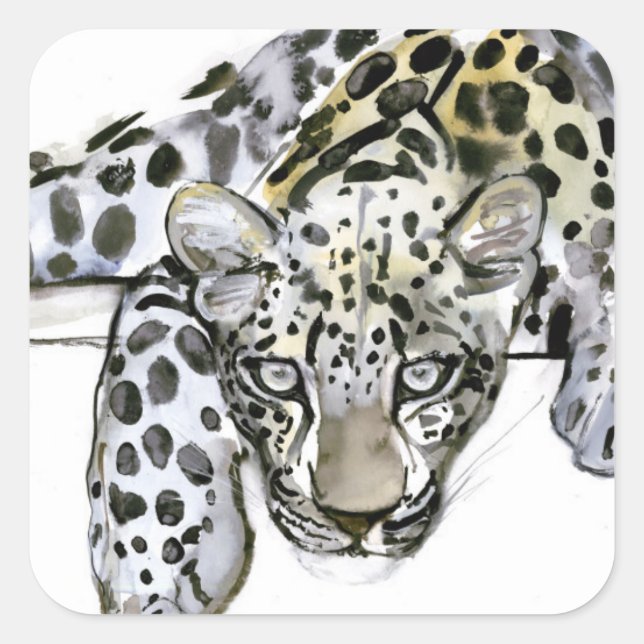 Arabian Leopard 2008  6 Square Sticker (Front)