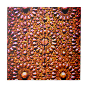 Arabian Metal Door Ceramic Tile