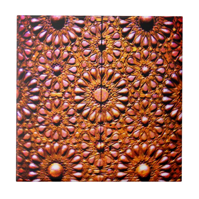 Arabian Metal Door Ceramic Tile (Front)