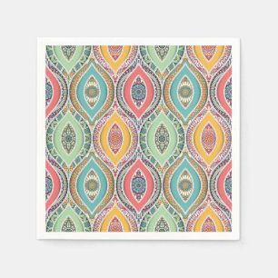 Arabian Moroccan mandala dinner party Napkin