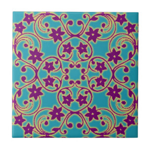 Arabian Moroccan Pattern Ceramic Tile