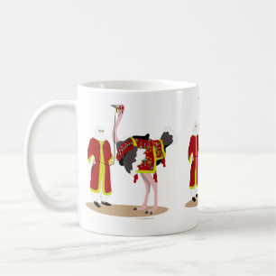 Arabian Native Costume Ostrich Coffee Mug