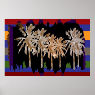 Arabian Nights -  Dancing Trees Poster