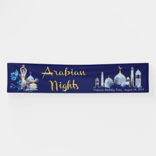 Arabian Nights Party Event Banners