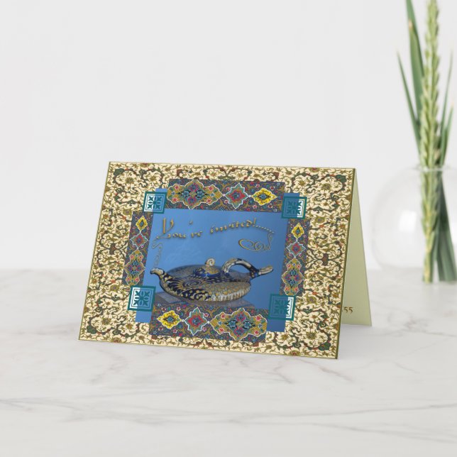 Arabian Nights Party Invitation (Front)