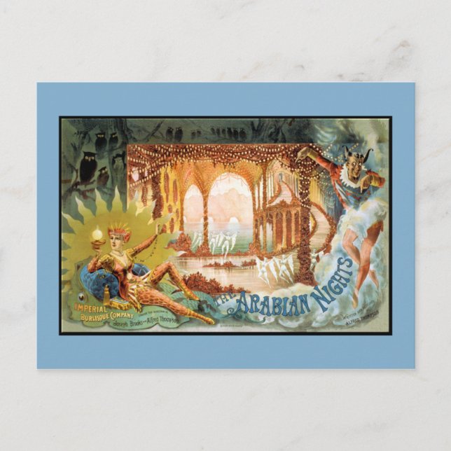 Arabian Nights Postcard (Front)