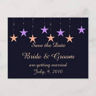 Arabian Nights Save the Date Postcard
