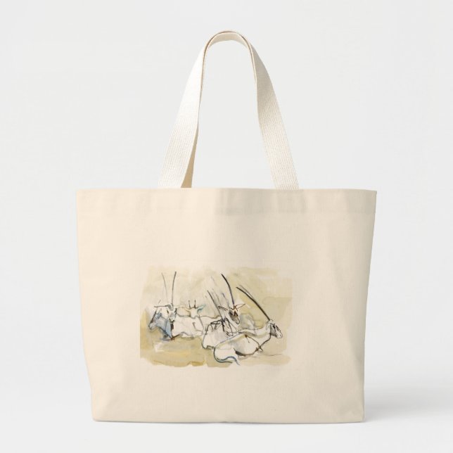 Arabian Oryx 2010  2 Large Tote Bag (Front)