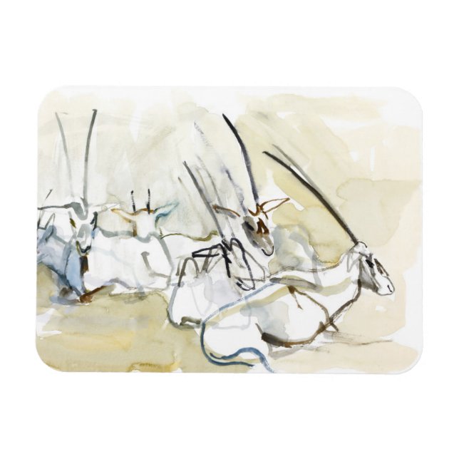 Arabian Oryx 2010  2 Magnet (Horizontal)