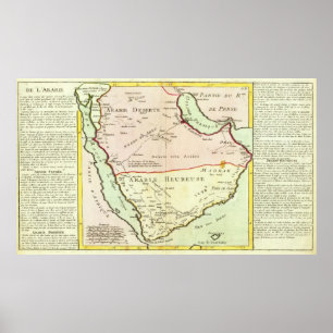 Arabian Peninsula, Saudi Arabia Poster