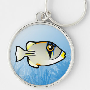 Arabian Picassofish Key Ring