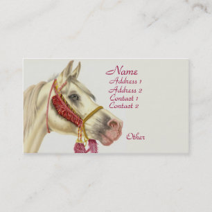 Arabian Stallion Business Card